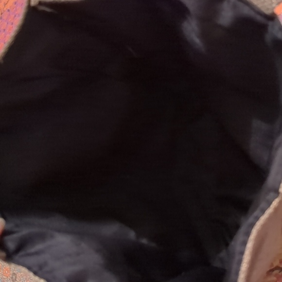 Daisy Marc Jacobs Gold Jute Tote Bag 15 x 13 - Picture 4 of 8